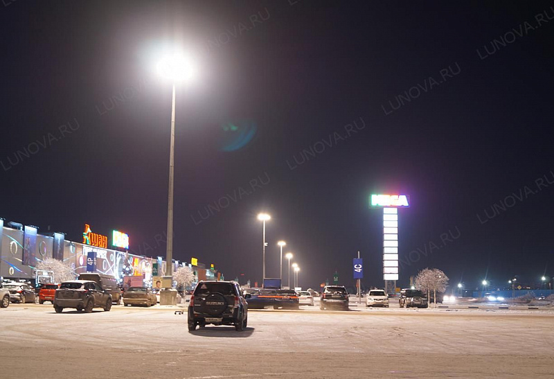 Мачта освещения со стационарной короной МГФ-30-СК