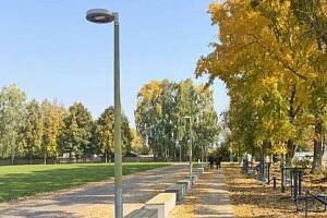 Производство уличных фонарей для освещение парка в г. Менделеевск