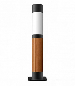 Декоративный парковый фонарь Окленд wood mini деревянный